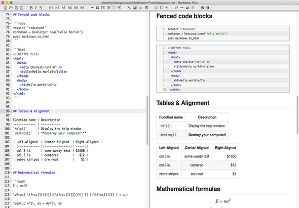Markdown Plus 1.3.6 for Mac|Mac版下载 |
