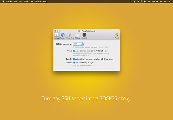 SSH Proxy 15.03 for Mac|Mac版下载 |