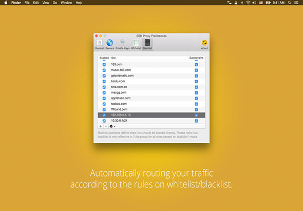 SSH Proxy 15.03 for Mac|Mac版下载 |