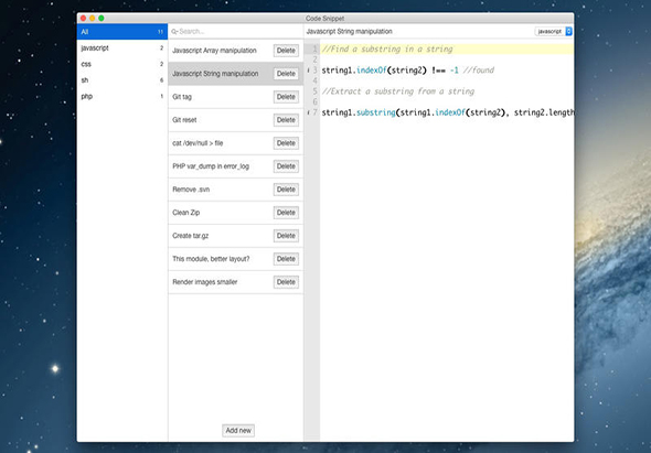 Code Snippet 1.0.2 for Mac|Mac版下载 |
