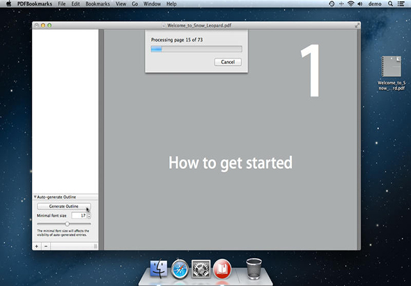 PDFBookmarks 0.8 for Mac|Mac版下载 | 
