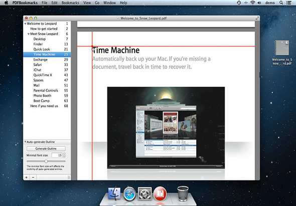 PDFBookmarks 0.8 for Mac|Mac版下载 | 