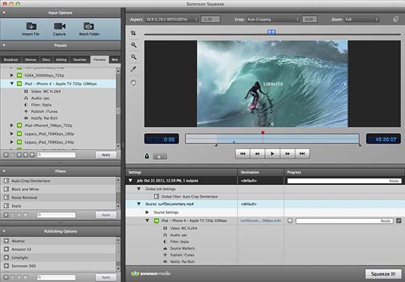 Sorenson Squeeze Pro 10.1 for Mac|Mac版下载 | 