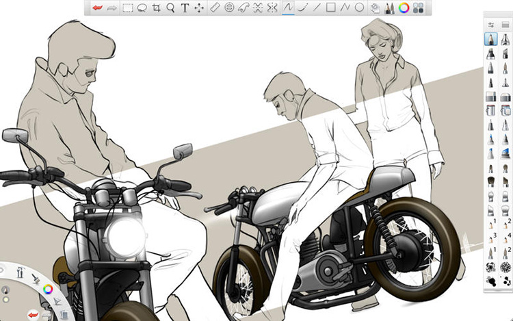 SketchBook Pro 6.2.4 for Mac|Mac版下载 | 绘画应用