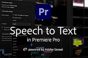 Speech to Text for Premiere Pro 2022(pr 2022语音转字幕插件)下载-1 Speech to Text for Premiere Pro 2022(pr 2022语音转字幕插件)下载-1