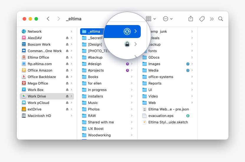 CloudMounter for Mac 4.3 破解版 挂载Web服务到本地磁盘系统
