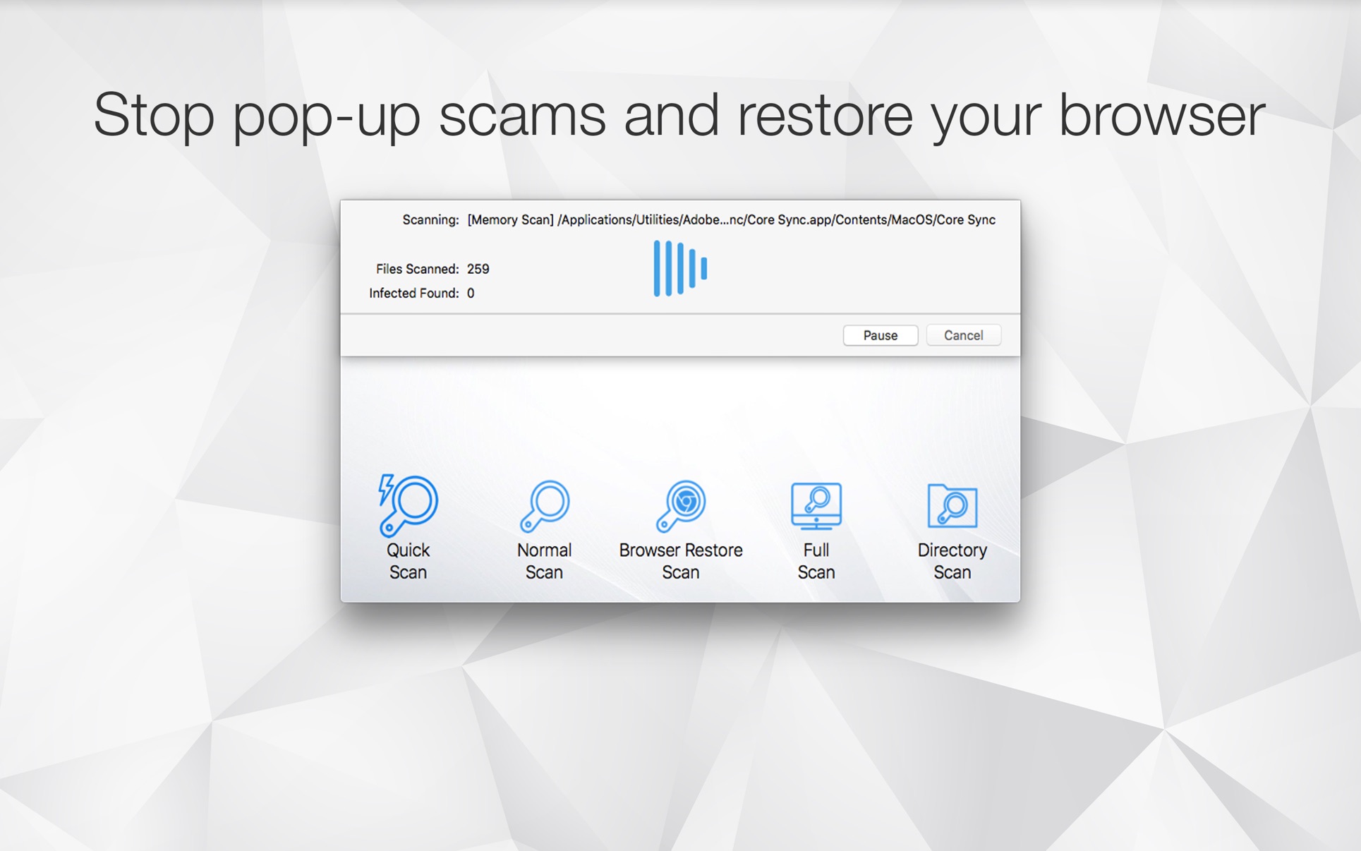 Antivirus Zap Virus Adware for Mac 3.13.0 破解版 系统安全全面解决方案