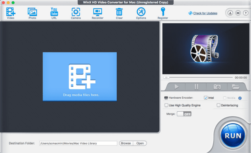 WinX HD Video Converter for Mac 6.8.1 中文破解版 专业HD高清转换工具