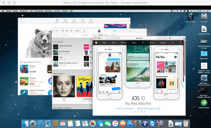 WinX HD Video Converter for Mac 6.8.1 中文破解版 专业HD高清转换工具