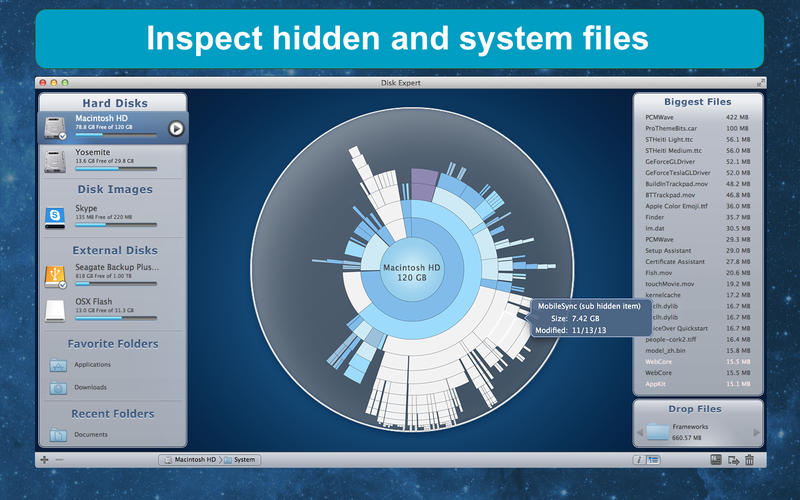 Disk Expert for Mac 4.1.7 破解版 磁盘分析管理工具