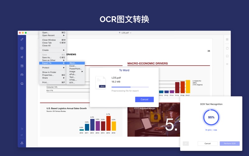 Wondershare PDFelement Pro OCR for Mac 10.0.6 破解版 优秀的PDF编辑工具