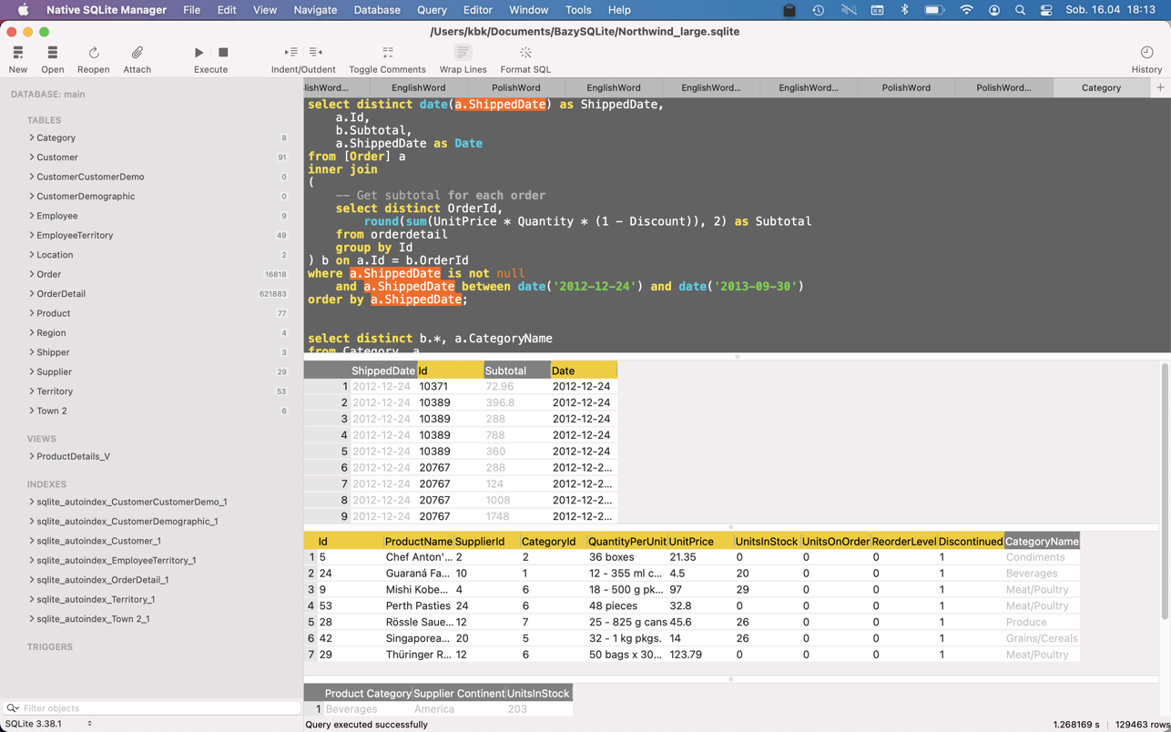 Native SQLite Manager for Mac 1.26.3 破解版 SQLite 数据库管理器