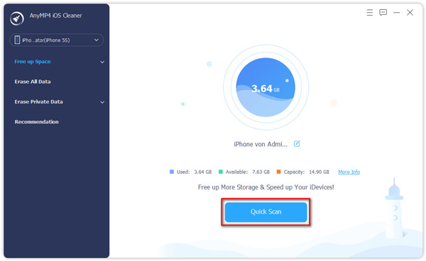 AnyMP4 iOS Cleaner for Mac 1.0.28.135288 破解版 iOS文件清理工具