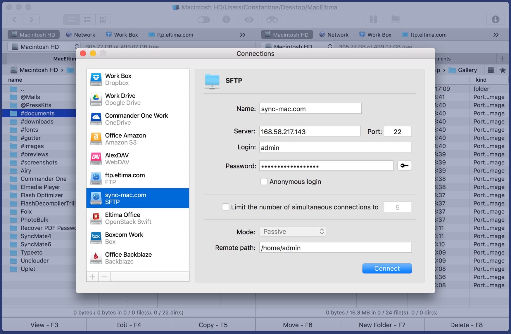 Commander One Pro Mac 3.7 中文破解版 优秀的Finder资源管理器替代者