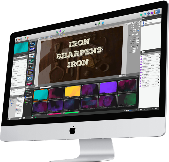 ProPresenter for Mac 7.14 破解版 优秀的现场双屏演示工具