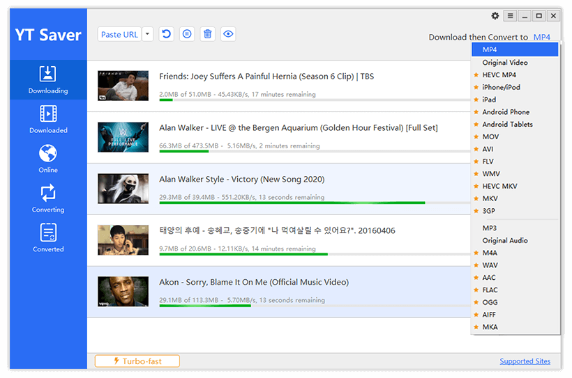 YT Saver Video Downloader & Converter for Mac 7.0.4 中文破解版 视频下载和转换器