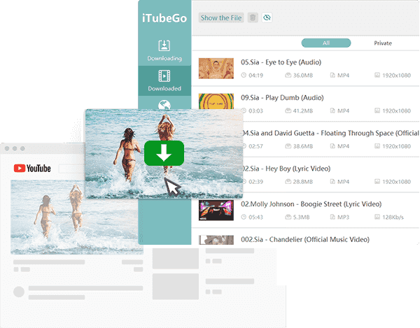 iTubeGo YouTube Downloader for Mac 7.0.4 中文破解版 YouTube网站视频下载工具