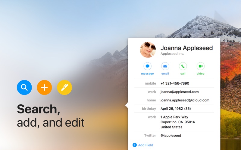 Cardhop for Mac 2.2.11 破解版 通讯录管理