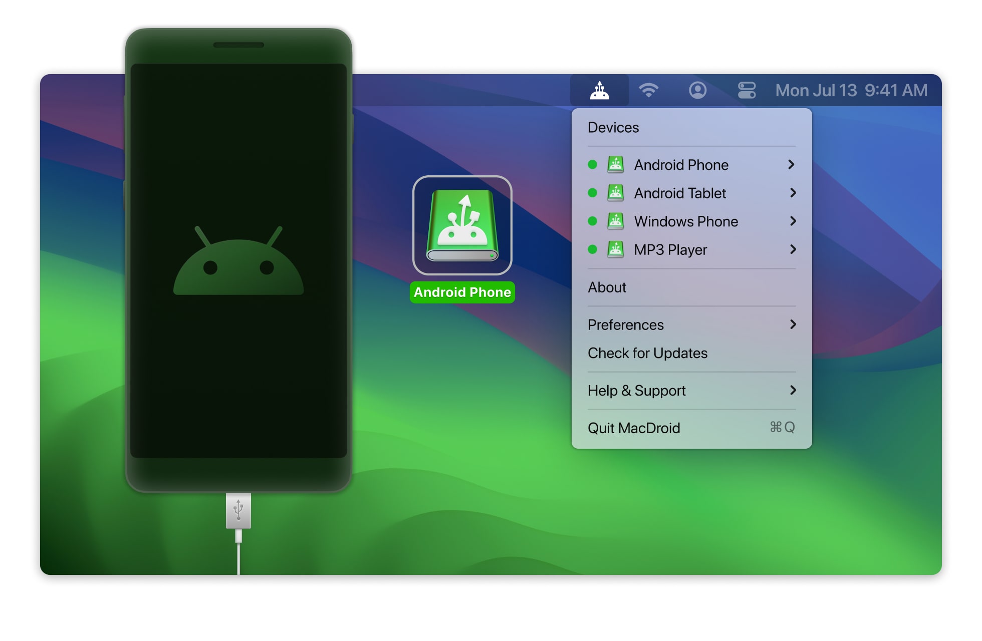 MacDroid Pro for Mac 1.8 破解版 安卓手机数据传输助手