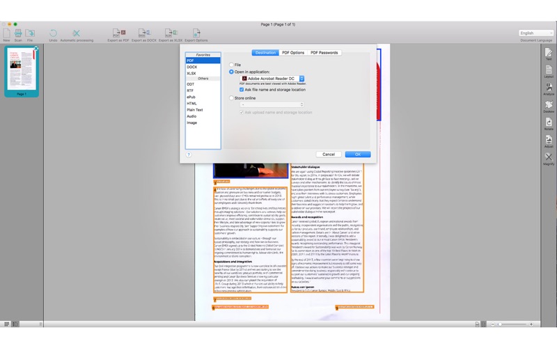 Readiris Pro 17 for Mac 17.1.8 破解版 强大的PDF和OCR识别应用