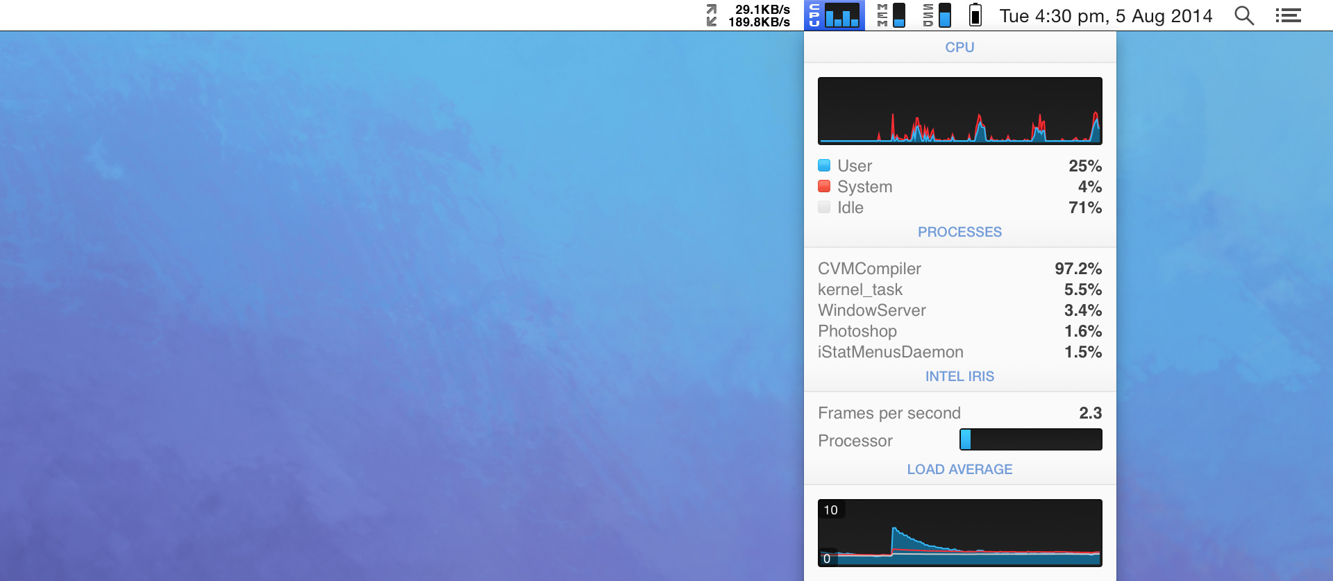 iStat Menus for Mac 6.70.1217 中文破解版 Mac上最优秀的系统监控工具