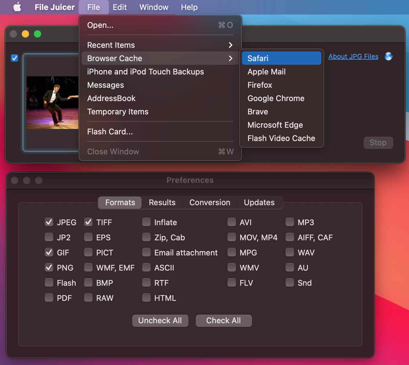 File Juicer for Mac 4.98 中文破解版 最好用的文件数据提取工具