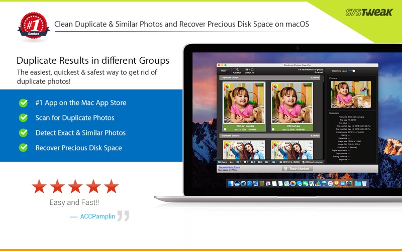 Duplicate Photos Fixer Pro for Mac 4.9 破解版 重复图片清理