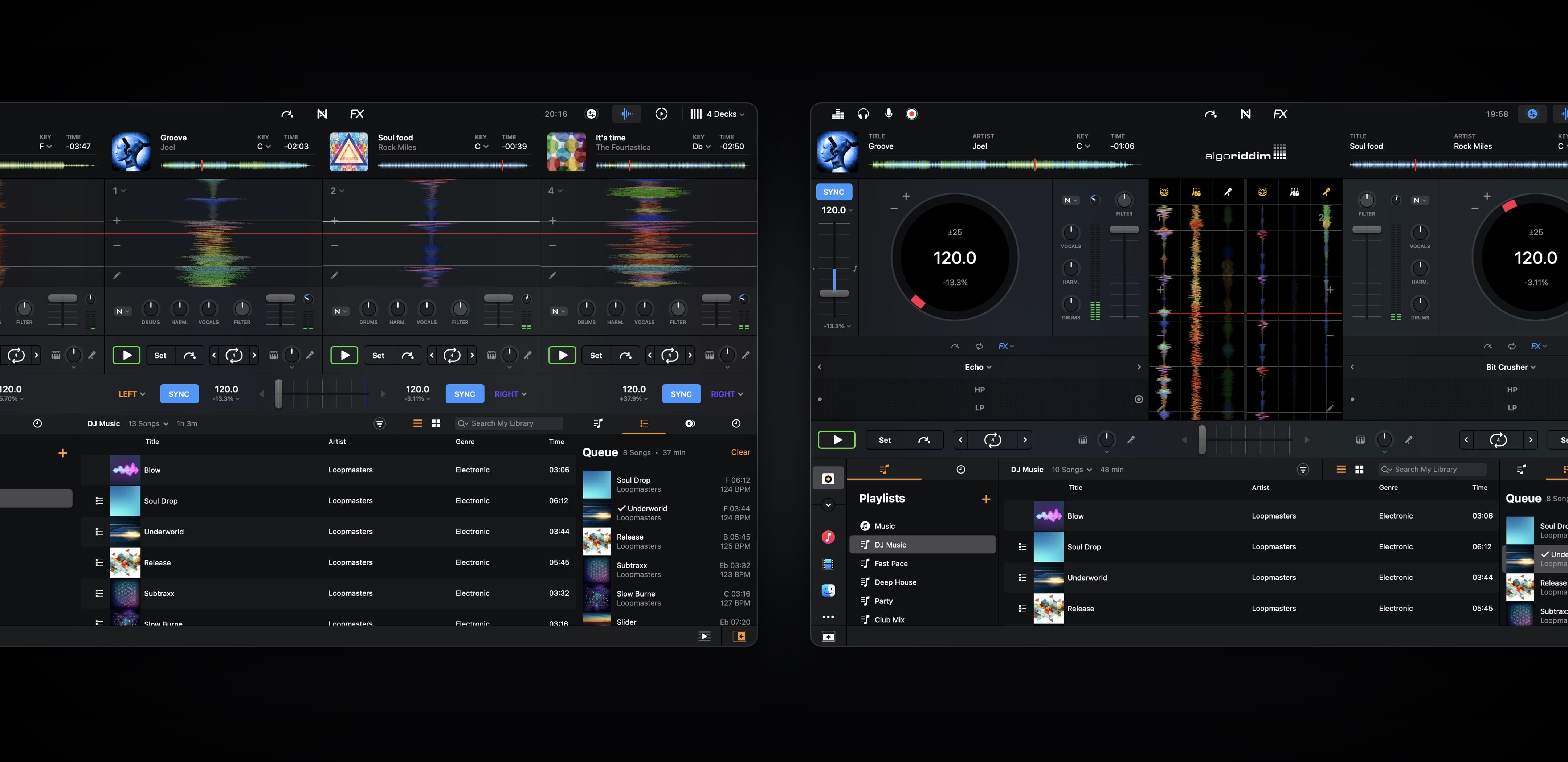 Algoriddim djay Pro AI 4.1.9 Mac 破解版 专业的DJ媒体播放软件
