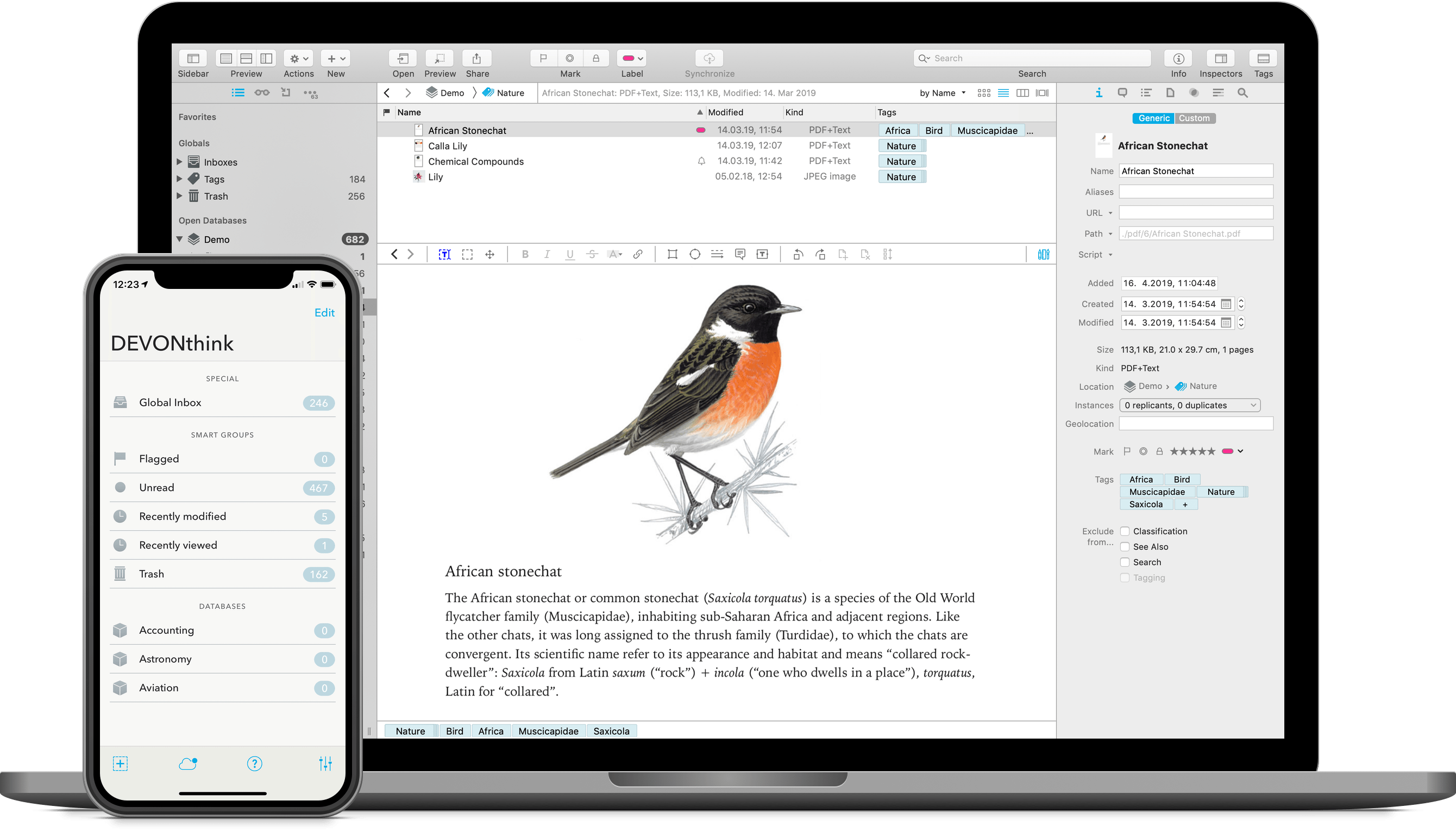 DEVONthink Pro / Server for Mac 3.9.1 中文破解版 强大的资料管理软件