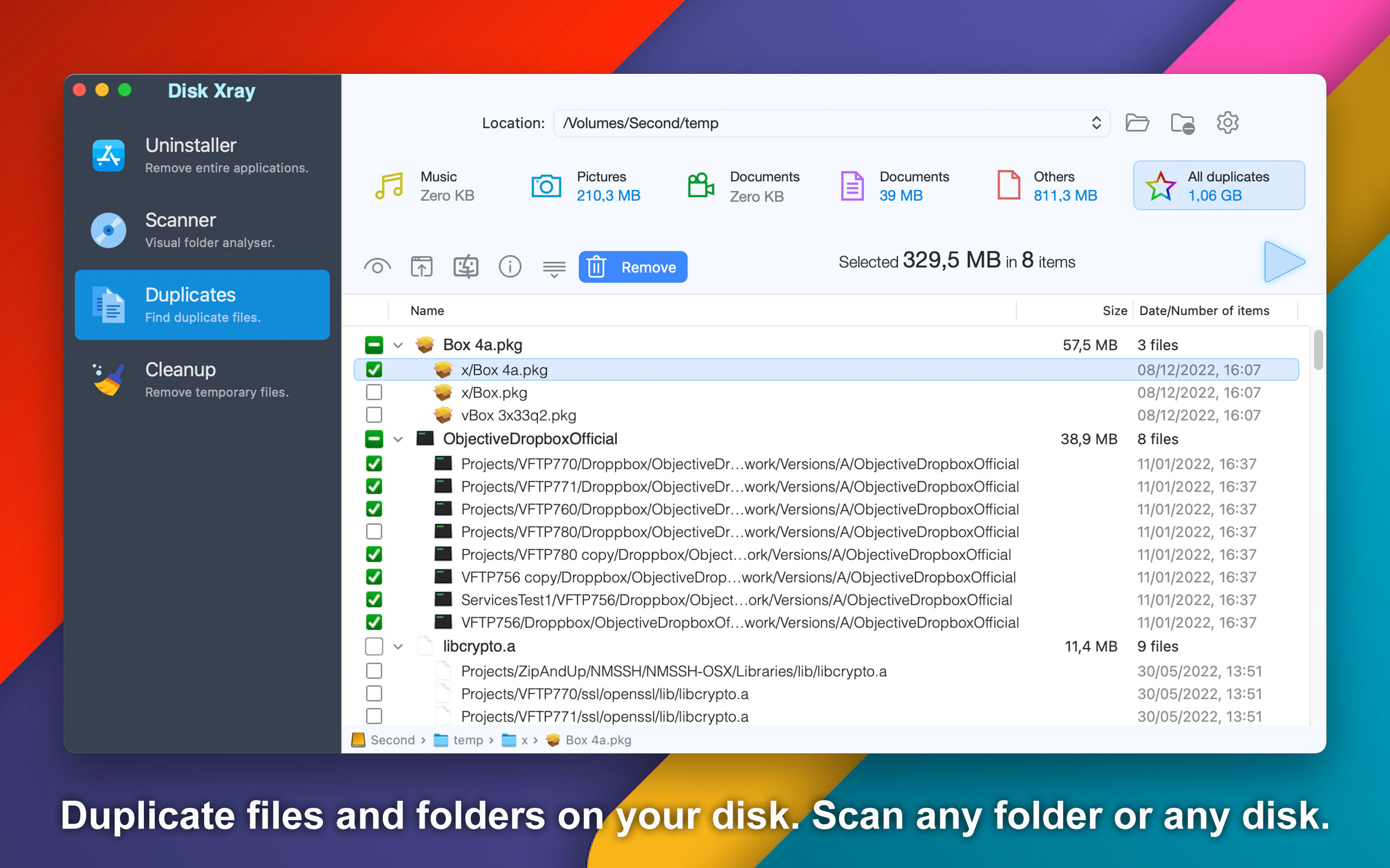 Disk Xray for Mac 4.1.2 破解版 优秀的磁盘清理工具