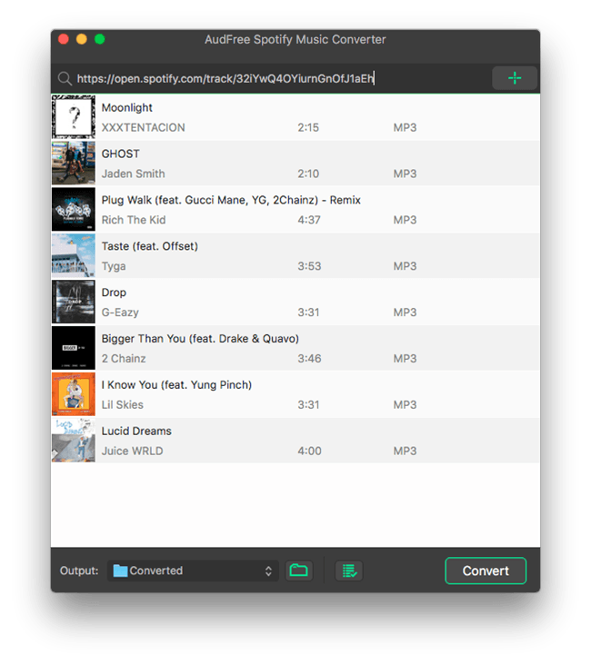 AudFree Spotify Music Converter for Mac 2.9.0 破解版 强大的音乐转换器