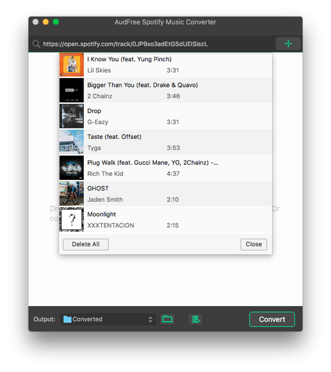AudFree Spotify Music Converter for Mac 2.9.0 破解版 强大的音乐转换器