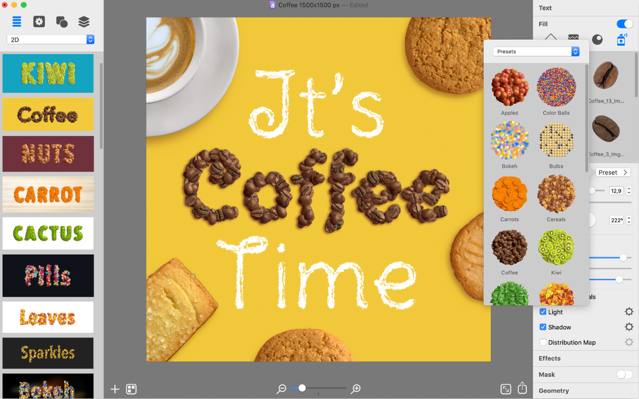 Art Text 4.3.1 Mac 破解版 Mac上实用的艺术文字和图标设计制作软件