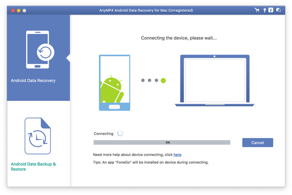 AnyMP4 Android Data Recovery for Mac 2.1.12.133068 破解版 安卓数据恢复软件
