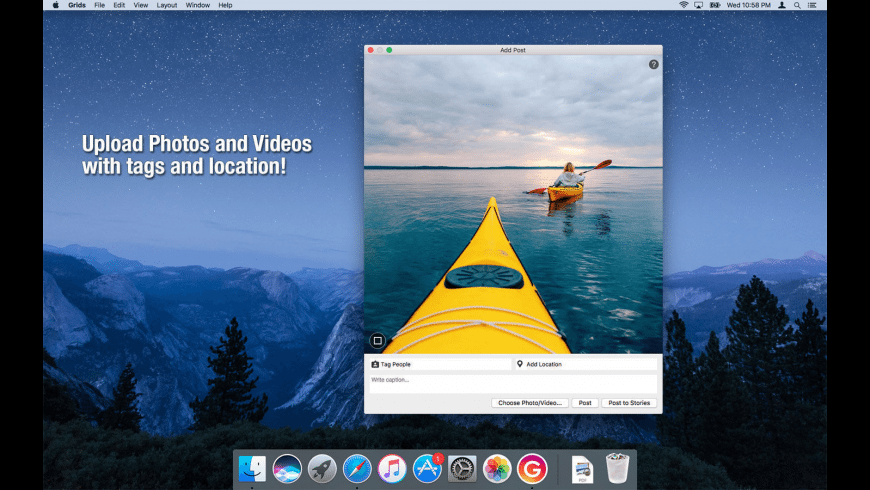 Grids for Instagram Mac 8.5.9 破解版 优秀的Instagram客户端