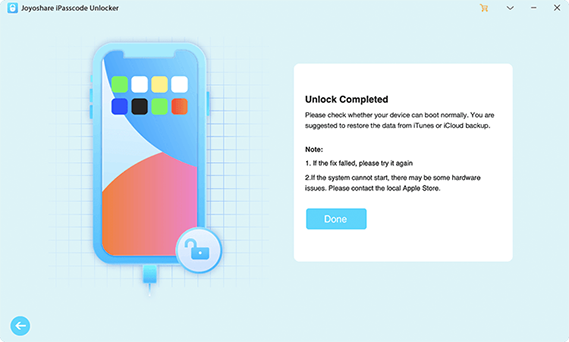 Joyoshare iPasscode Unlocker 4.3.0 Mac 破解版 iOS设备解锁工具