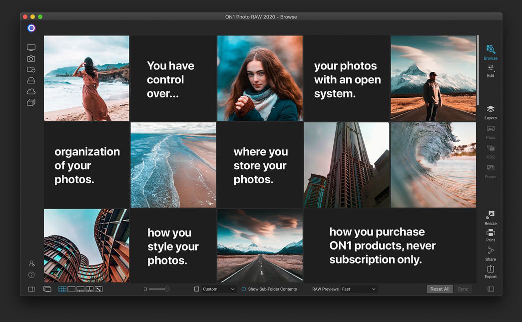 ON1 Photo RAW for Mac 2023.5.v17.5.0.13960 中文破解版 照片编辑工具