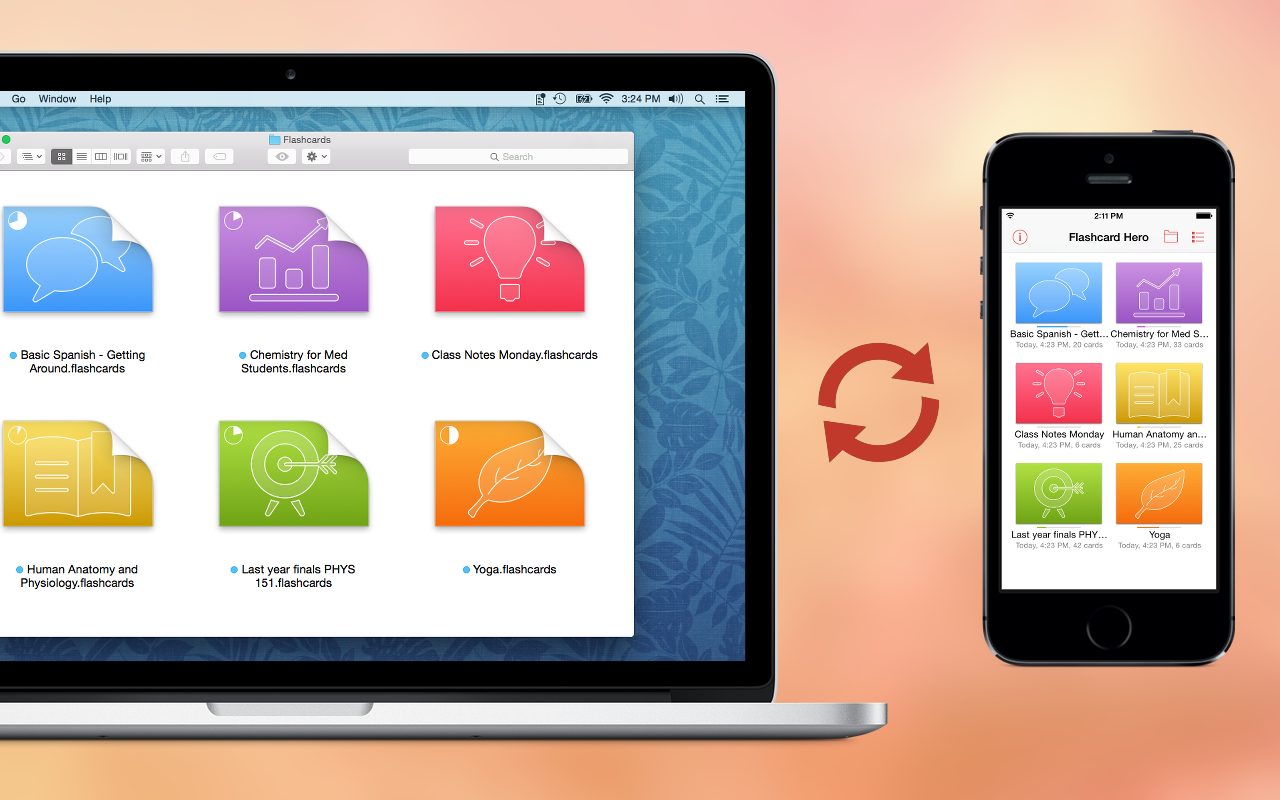 FFlashcard Hero for Mac 3.5.0 破解版 学习卡片制作工具