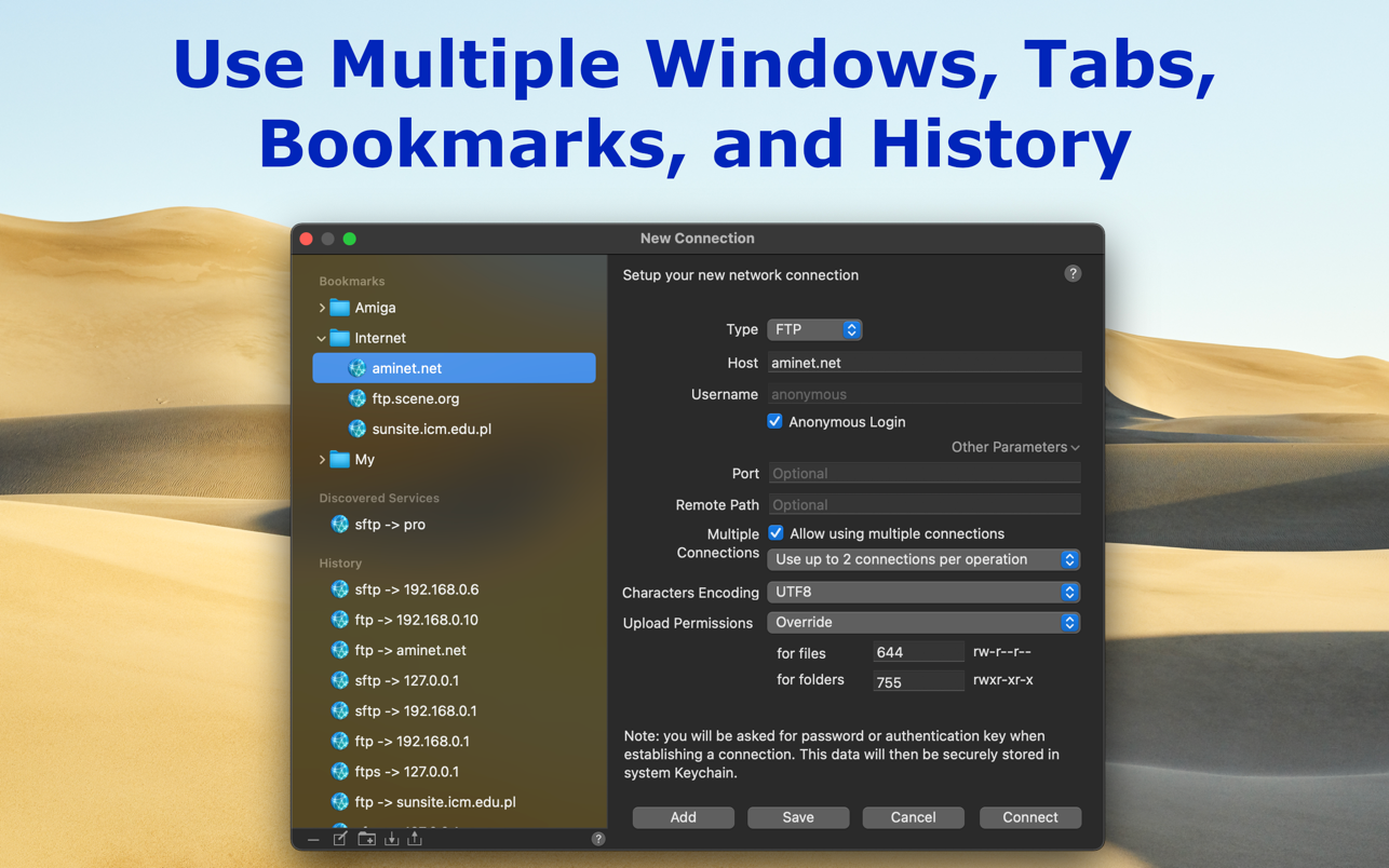 SFTPCommander for Mac 2.5 破解版 ftp文件传输工具