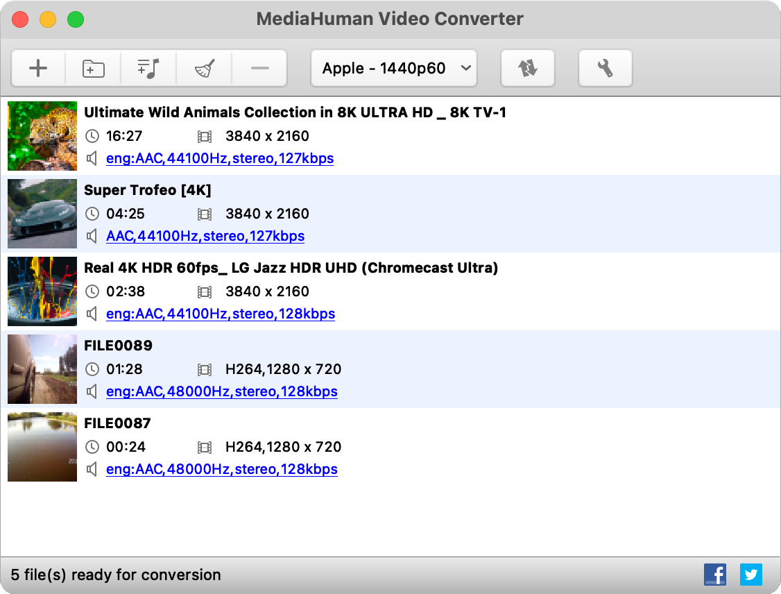 MediaHuman Video Converter for Mac 2.0.1 破解版 视频转换器