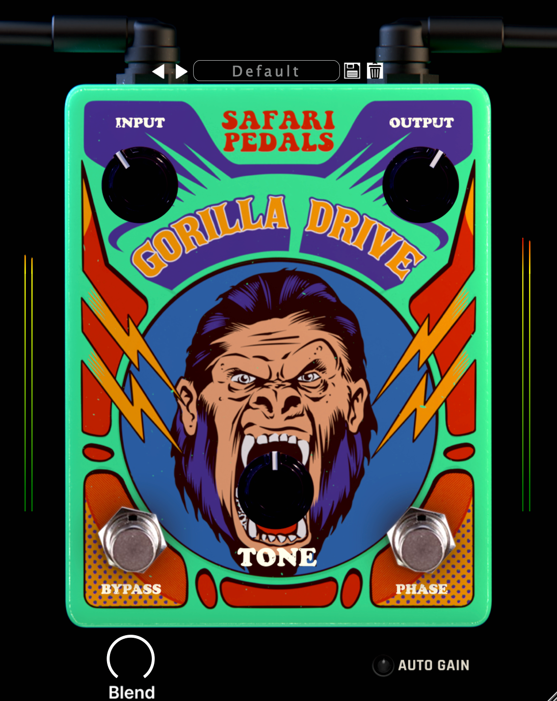 Safari Pedals Gorilla Drive for Mac 1.0.23 破解版 音频放大器仿真插件