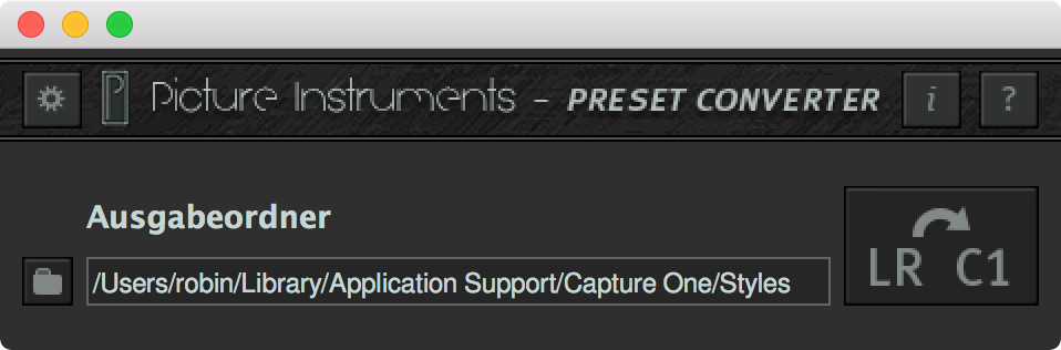 Picture Instruments Preset Converter Pro for Mac 1.1.2 破解版 预设格式转换器