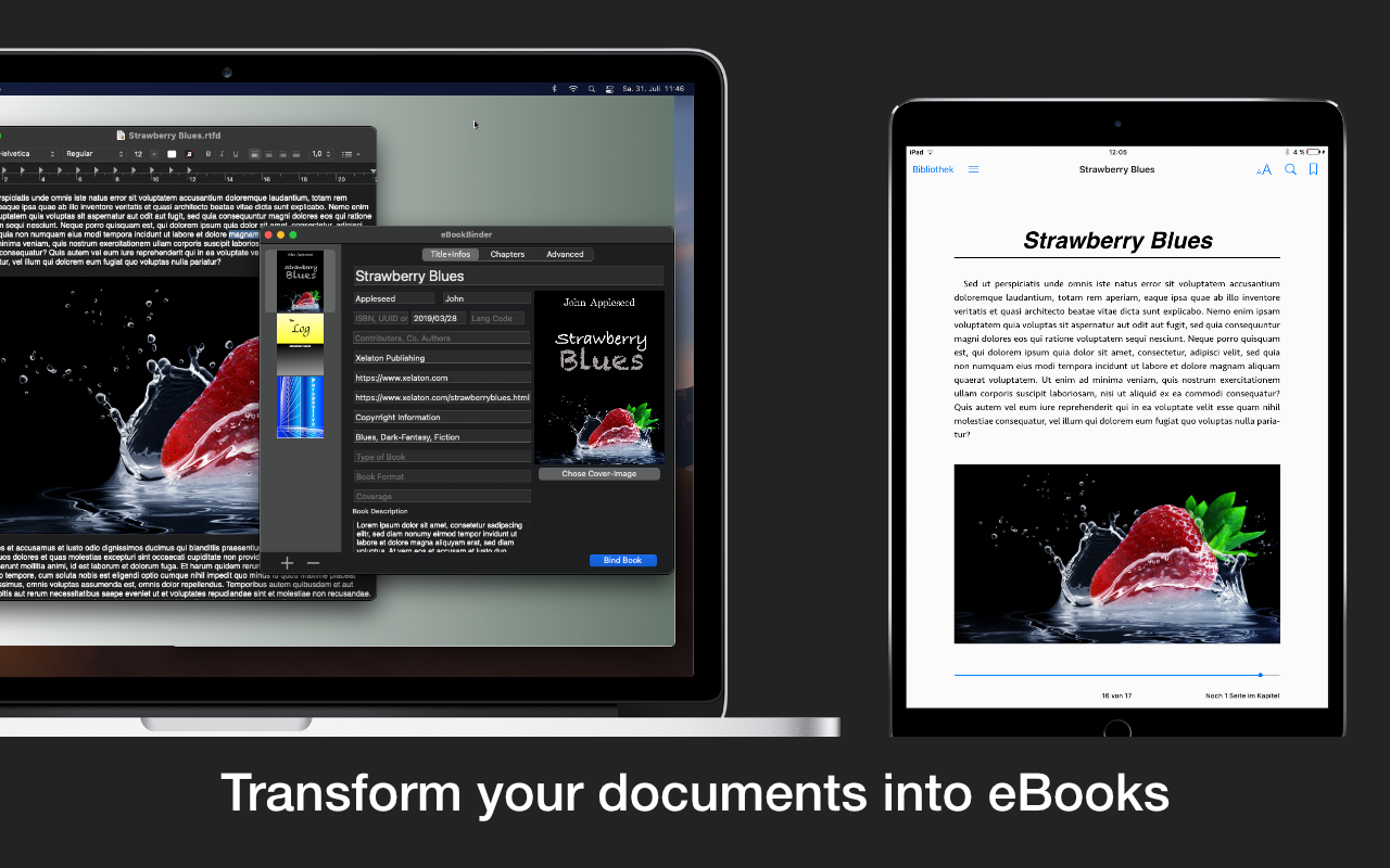 eBookBinder for Mac 1.12.2 破解版 电子书阅读器