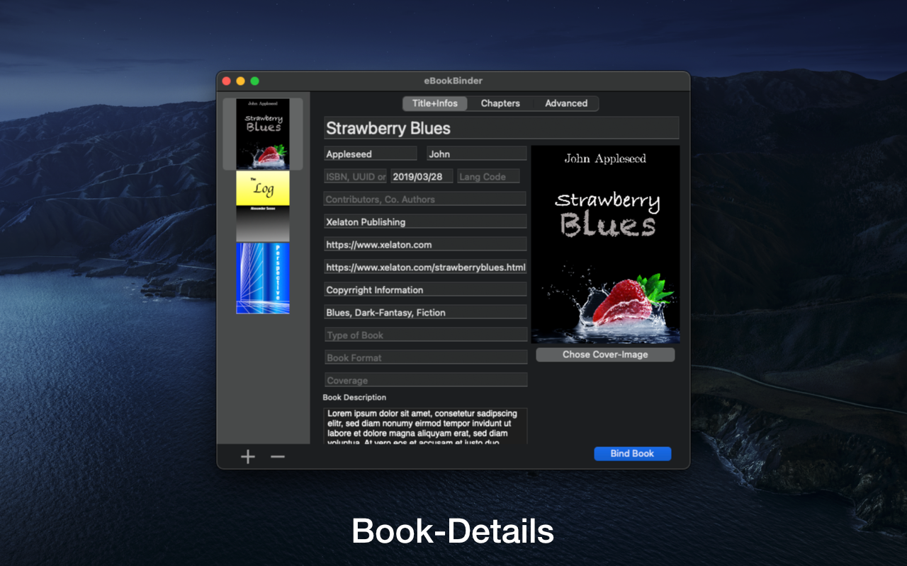 eBookBinder for Mac 1.12.2 破解版 电子书阅读器