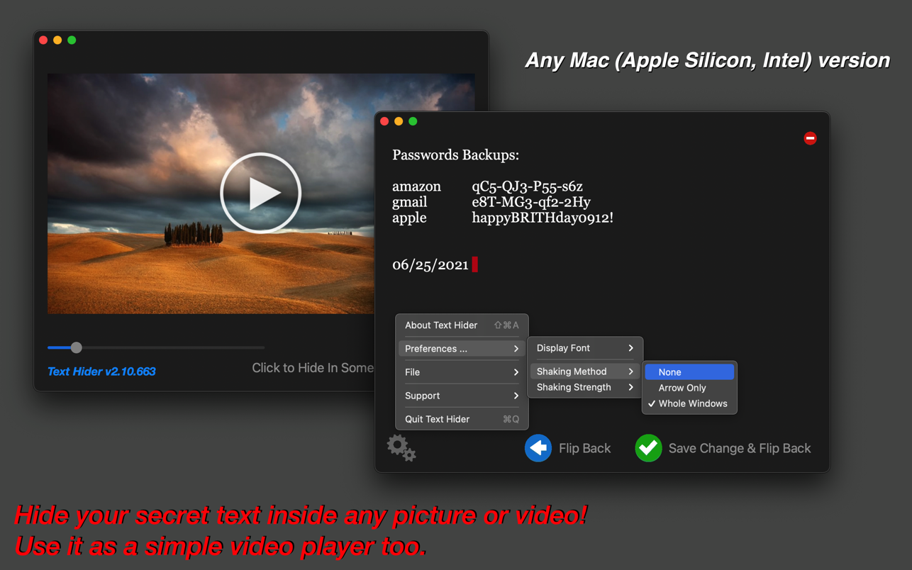 Text Hider for Mac 2.12 破解版 文字隐藏工具