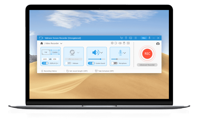 Vidmore Screen Recorder for Mac 1.1.22.4838 破解版 简单易用的屏幕录制软件