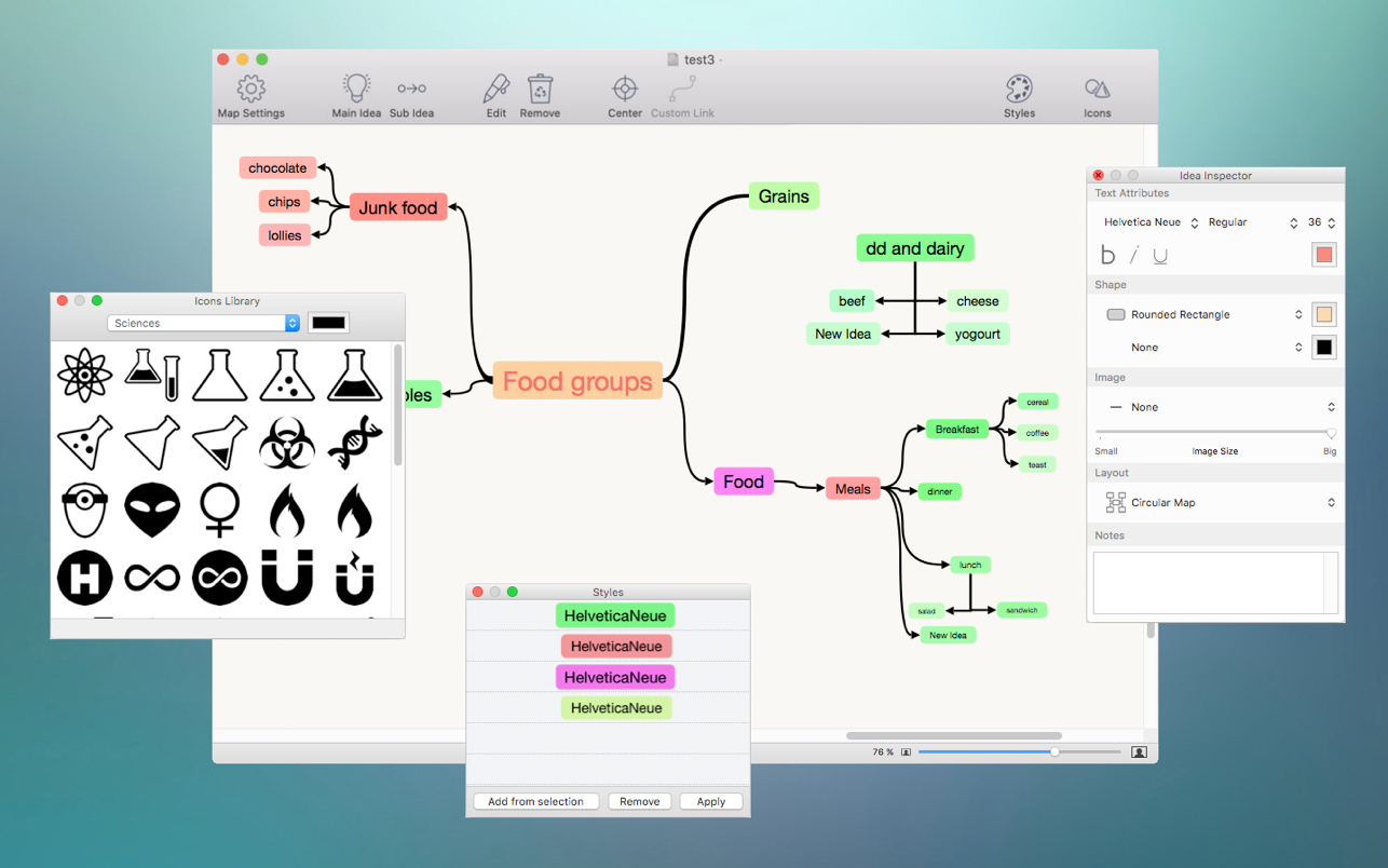 VisuMind for Mac 3.2.1 破解版 Mac思维导图