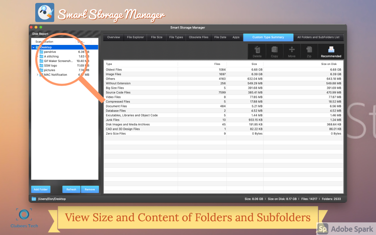 Smart Storage Manager for 1.2 Mac 破解版 Mac智能存储管理器