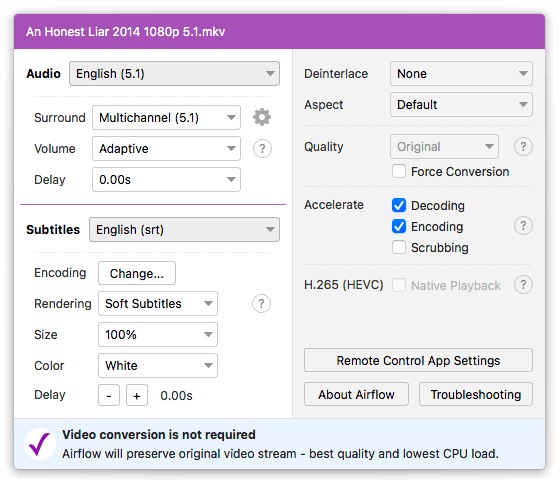 Airflow for Mac 3.3.5 破解版 影片投放工具