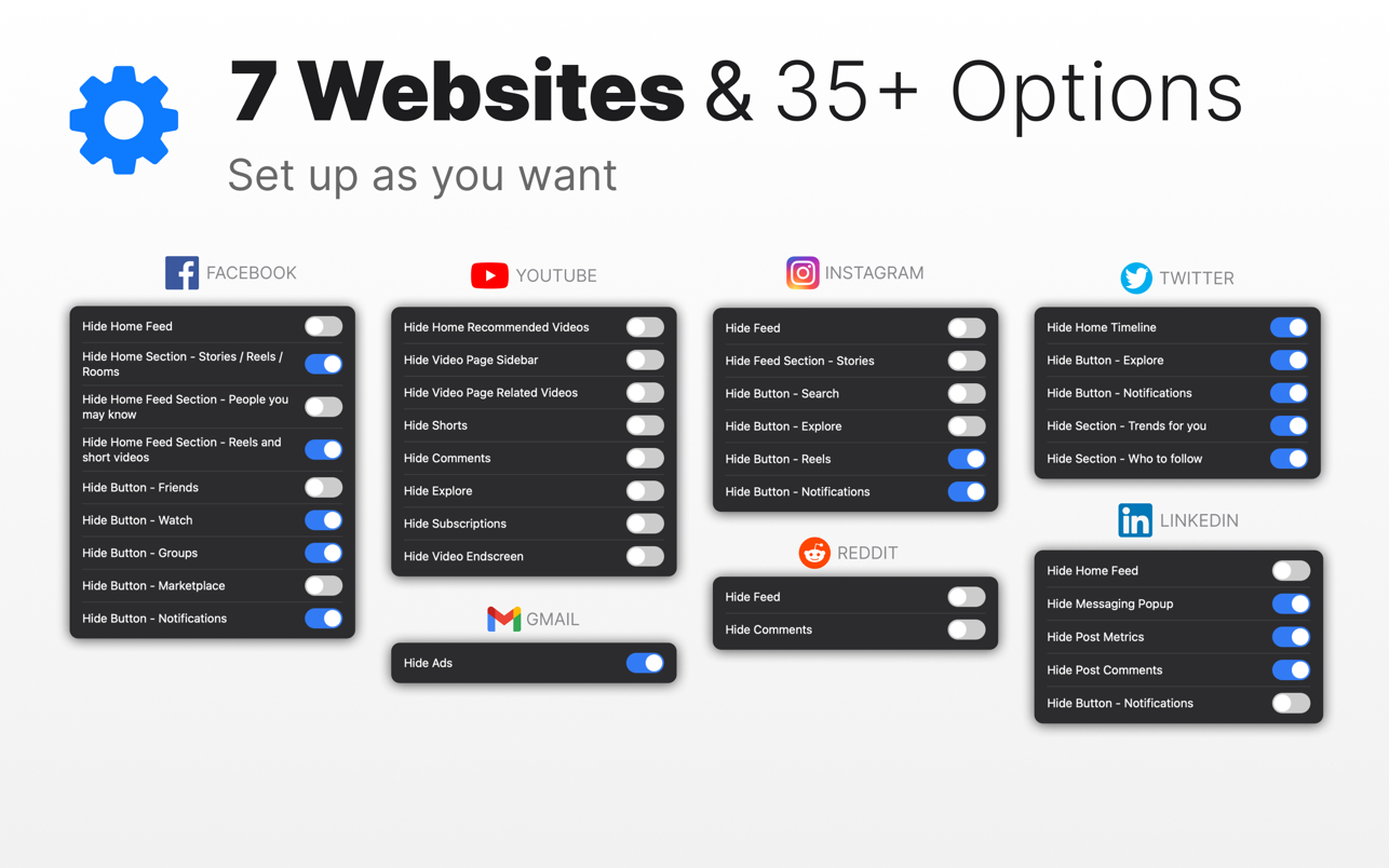 SocialFocus Hide Distractions for Mac 1.6 破解版 Safari扩展 社交媒体干扰项隐藏